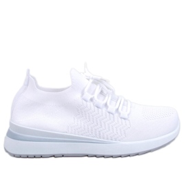 PA1 Deportivas calcetín Barthel Blanco