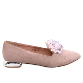 PA1 Mocasines Lords con Piedras Falconi Caqui beige PA1 Mocasines Lords con Piedras Falconi Caqui beige