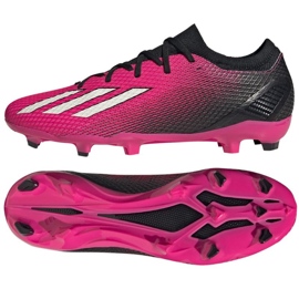 Adidas X Speedportal.3 Fg M GZ5076 zapatos de fútbol rosa rosas y morados