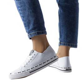Deportivas caladas blancas Big Star FF274024 blanco