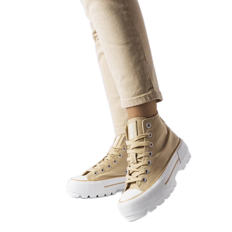 Zapatillas beige de Big Star LL274160