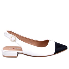 Seastar Sandalias con tacón abierto de Sanaz White blanco