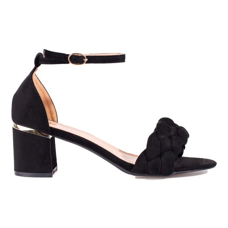 Sandalias de mujer negras de Shelovet negro