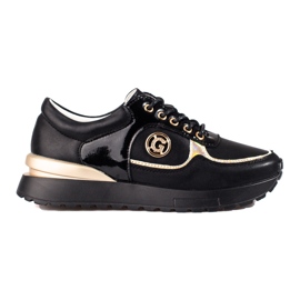 Shelovet seakers mujer piel negro