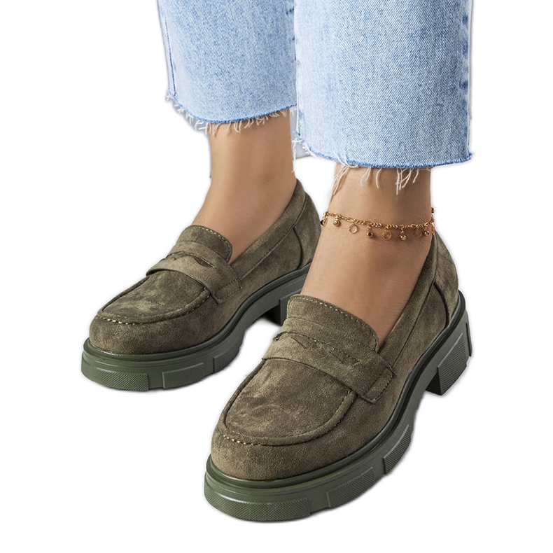 Mocasines verdes