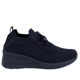 PA1 Zapatillas cuña Paquet Black negro