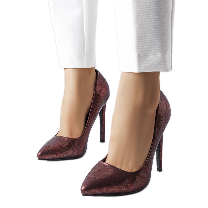 Zapatos rojos con purpurina de Sébastopol