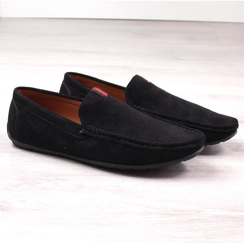 Zapatos mocasines hombre ante negro McKeylor 2260