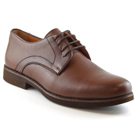 Zapatos de cordones para hombre en piel marrón T.Sokolski W21-903