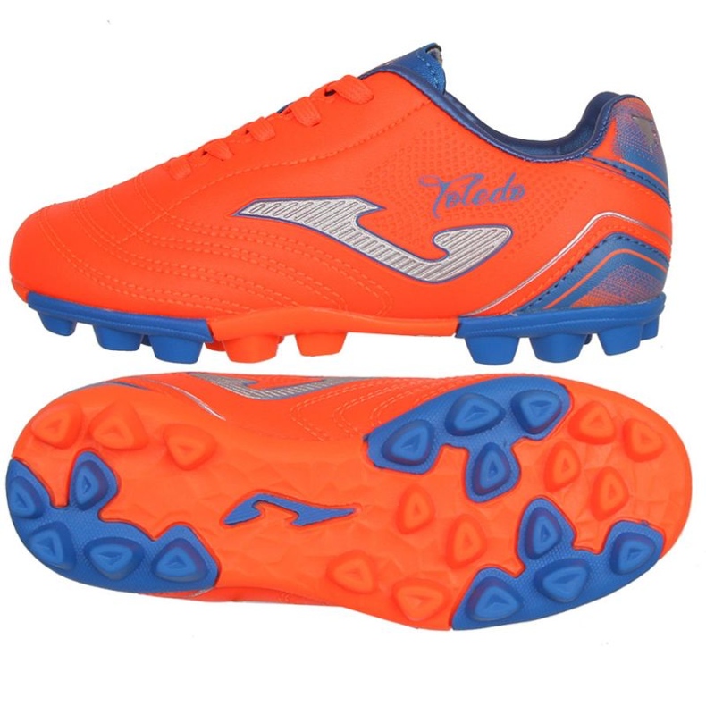 Zapatos Joma Toledo 2308 Jr Hg TOJS2308HG naranjas y tintos Zapatos Joma Toledo 2308 Jr Hg TOJS2308HG naranjas y tintos