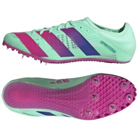 Zapatillas con pinchos adidas Sprintstar M GV9067 azul