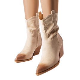 Bota campera clásica Marcheterre beige