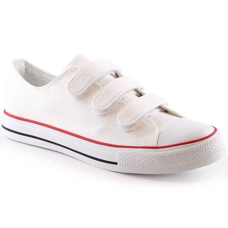 Deportivas Atletico CNSD-1 blancas con velcros blanco