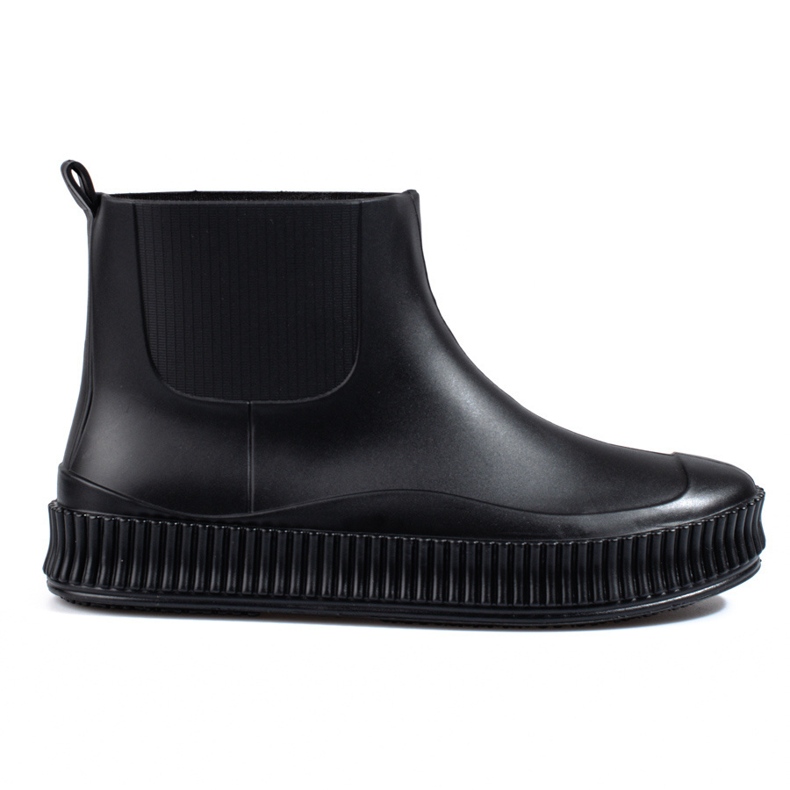 Botas de lluvia negras Shelovet para mujer negro