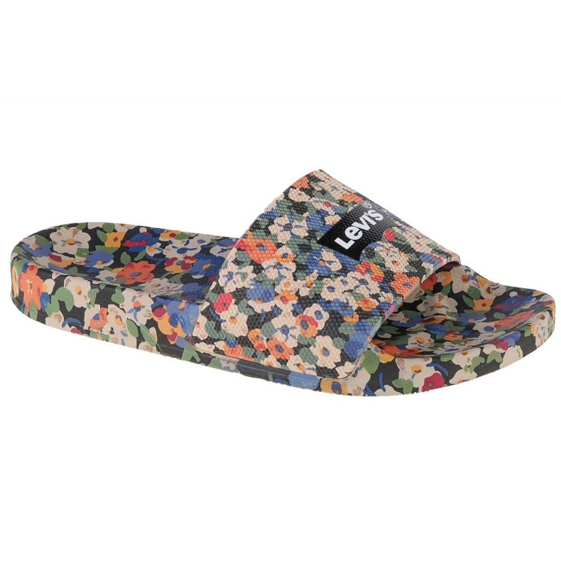 Levis Levi's June Stamp S 234223-753-17 zapatillas beige negro azul naranja verde