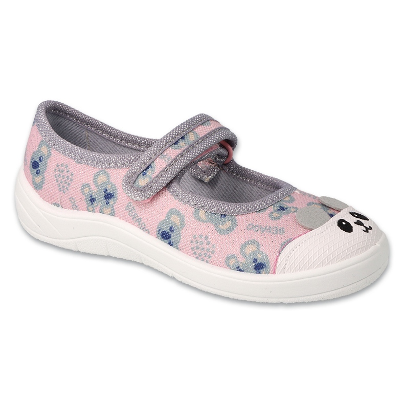 Zapatos befado niño 208X049 rosado gris