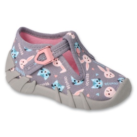 Zapatos befado niño 110P473 rosa gris