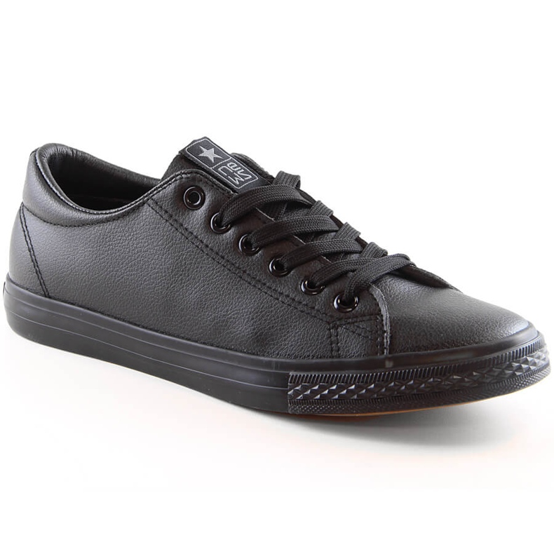 Zapatillas News 1500 de piel sintética negra negro