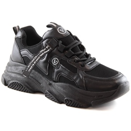 FG2 Zapatillas Deportivas Mujer Deportivas Negras Feluci negro - KeeShoes