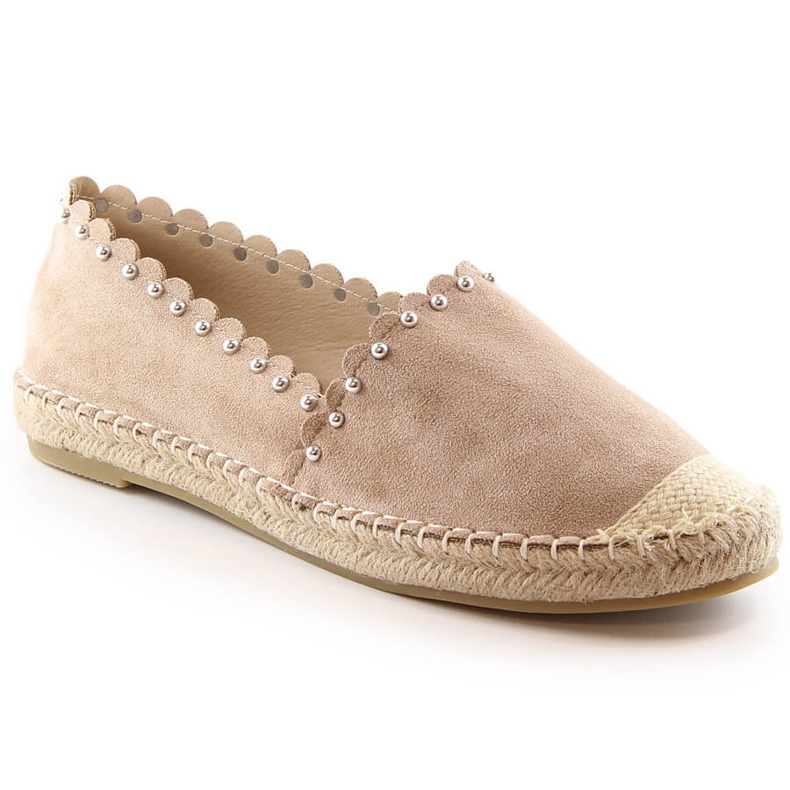 Alpargatas mujer slip-on beige Vinceza 34595 Alpargatas mujer slip-on beige Vinceza 34595