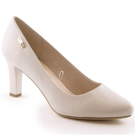 Zapatos de tacón gris claro mujer Sergio Leone 1459