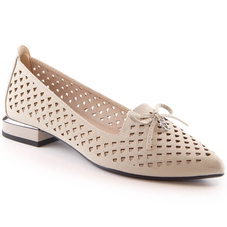 Zapatos de punta calados mujer Jezzi ASA178-5 plata Zapatos de punta calados mujer Jezzi ASA178-5 plata