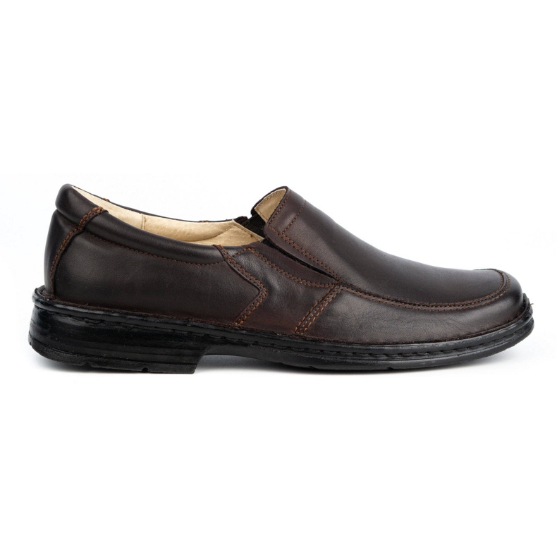 WASAK Slip-on de hombre en piel 0114W marrón WASAK Slip-on de hombre en piel 0114W marrón