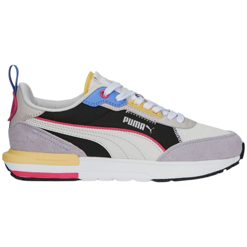 Puma R22 Calzado beige-negro-morado 383462 24 multicolor