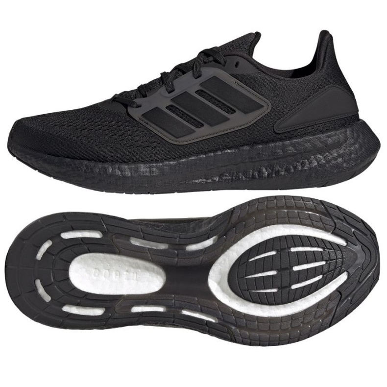 Zapatillas running adidas PureBoost 22 M GZ5173 negro