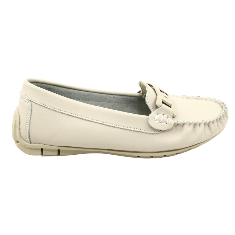 Mocasines Mujer en Piel Filippo DP4547 Beige