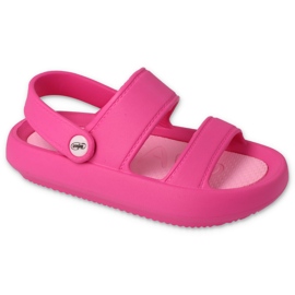 Sandalias infantiles befado de espuma 069X006 rosa rosado