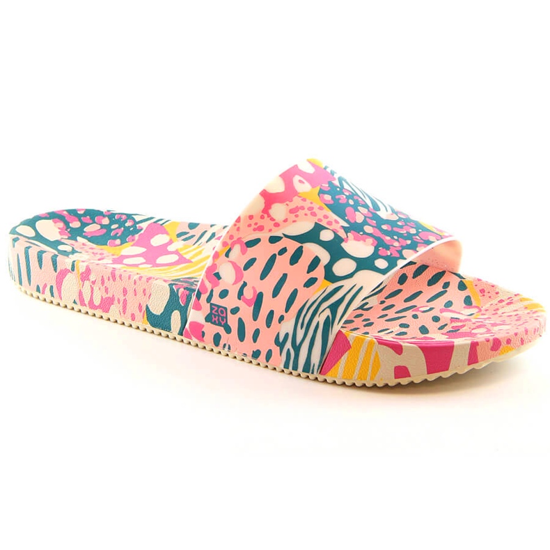 Pantuflas de mujer cómodas, elásticas, perfumadas multicolor ZAXY Manifestar Color Slide HH285097