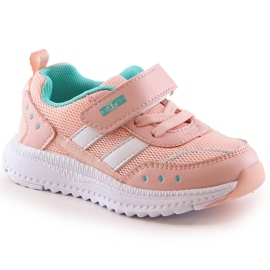 Atletico Deportivas niña con velcro rosa AbcKids B933104083 rosado