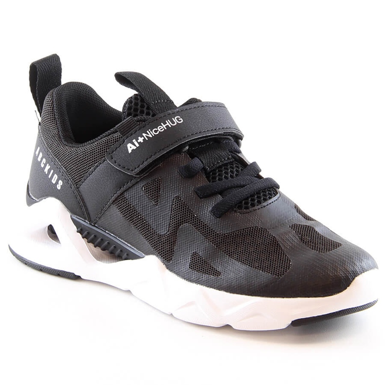 Atletico Deportivas infantiles con velcro negras AbcKids B022302001 negro Atletico Deportivas infantiles con velcro negras AbcKids B022302001 negro