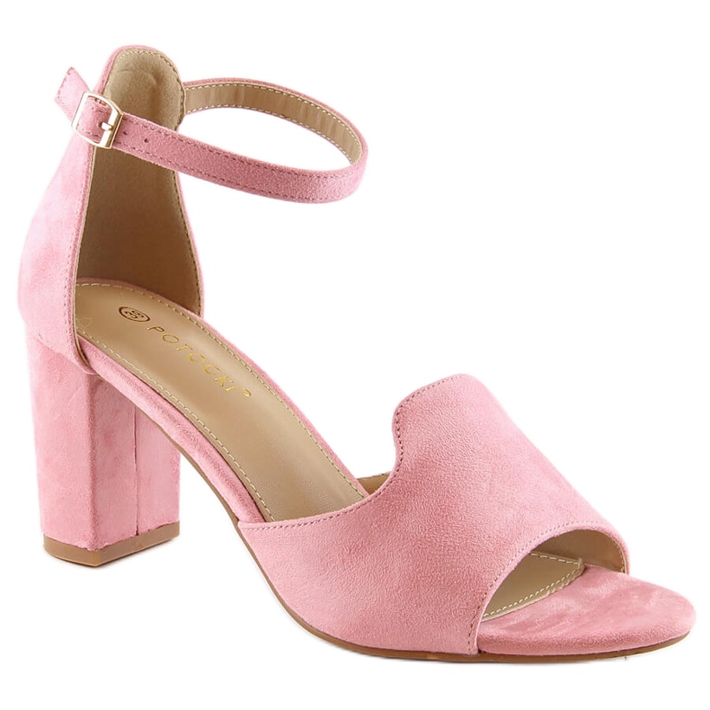 Sandalias mujer ante rosa Potocki YQ21035 rosado