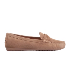 Marco Shoes Mocasines ante beige
