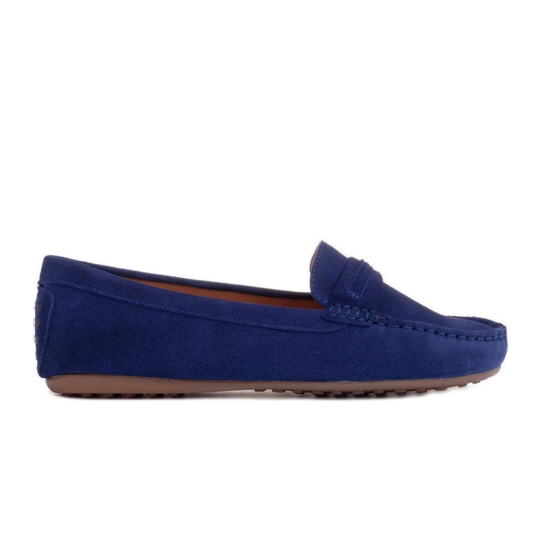 Marco Shoes Mocasines ante azul