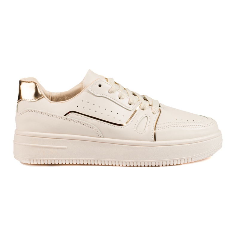 Zapatillas beige de mujer en la plataforma Shelovet.
