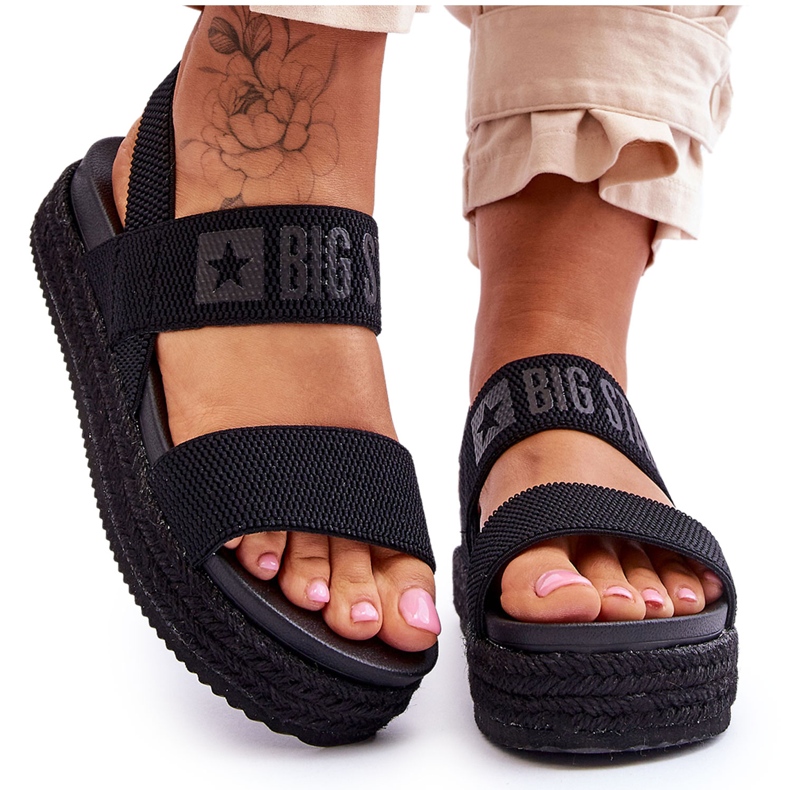 Sandalias Mujer Big Star LL274856 Negro