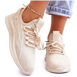 Zapatillas sin cordones para mujer Big Star LL274714 Beige