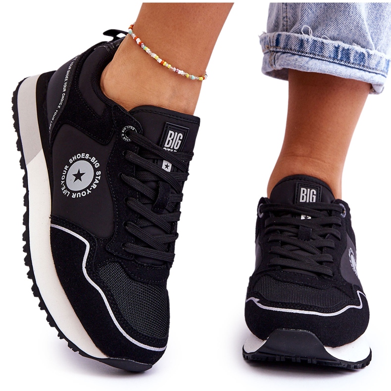 Zapatillas Mujer Memory Foam System Big Star LL274541 Negro