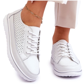 Vinceza Deportivas Mujer Piel Deportivas Deportivas Blancas Elami blanco
