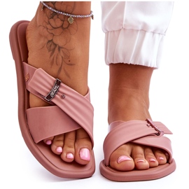 Pantuflas veganas perfumadas ZAXY JJ285216 Nude rosa