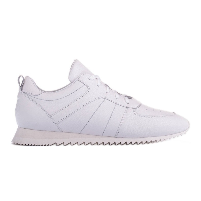 Marco Shoes Deportivas de piel flor blanca blanco