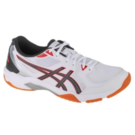 Zapatillas de voleibol Asics Gel-Rocket 10 M 1071A054-108 blanco blanco