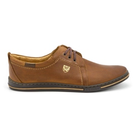 Polbut Zapatos hombre piel 343 camel marrón