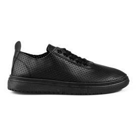 Deportivas Shelovet de mujer caladas negras negro