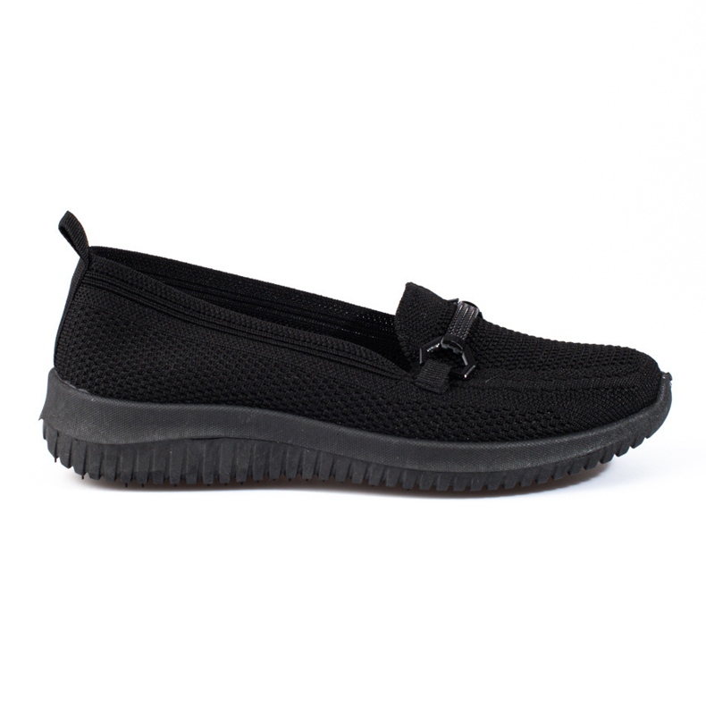 Mocasines de mujer Shelovet de textil negro