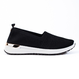 Deportivas Shelovet caladas negras para mujer negro