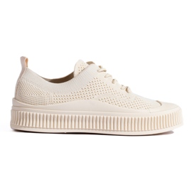 Deportivas mujer textil Shelovet beige